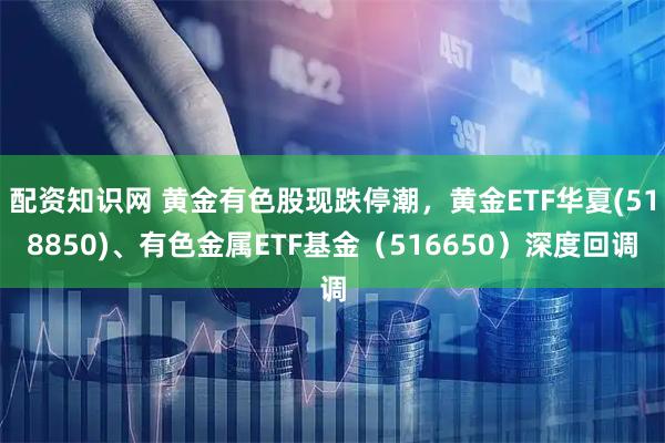 配资知识网 黄金有色股现跌停潮，黄金ETF华夏(518850)、有色金属ETF基金（516650）深度回调