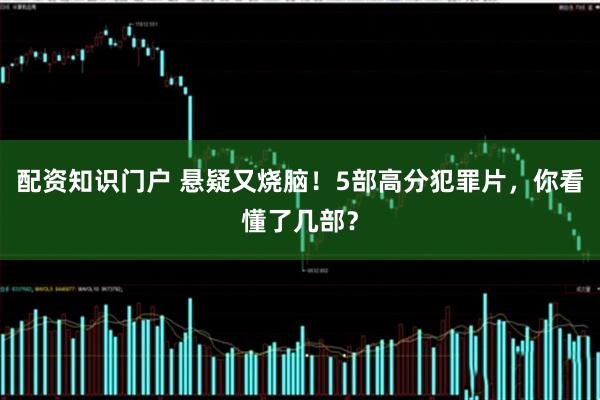 配资知识门户 悬疑又烧脑！5部高分犯罪片，你看懂了几部？